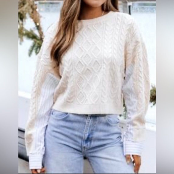 NWT Altar’d State Crop Sweater - Picture 2 of 7